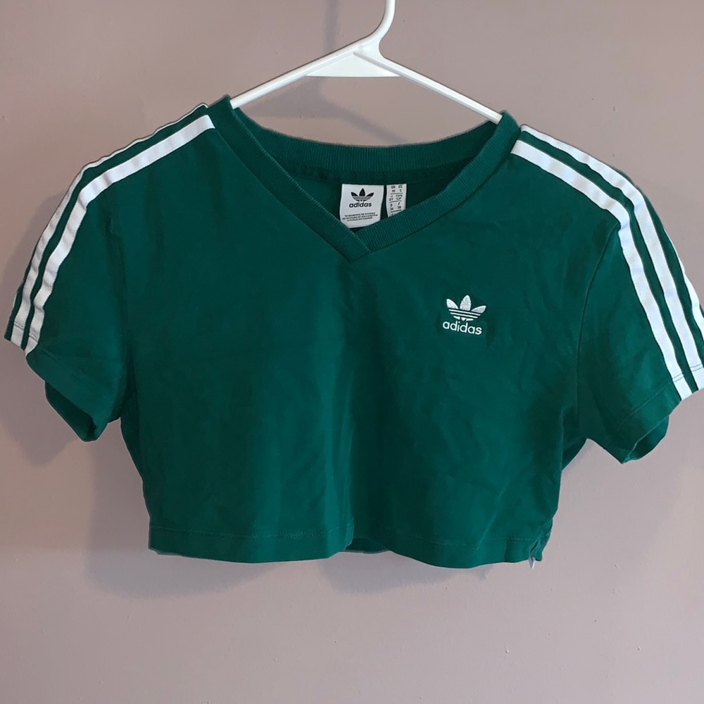 Adidas crop top!